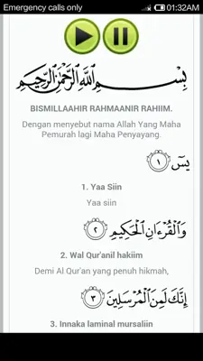 Surat Yasin Dan Dzikir android App screenshot 3